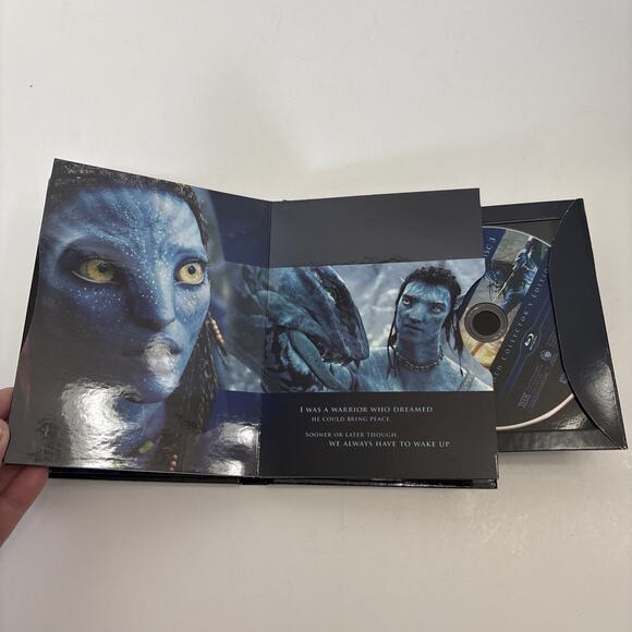 Avatar Extended Blu-Ray Collector's Edition‎ (3 Disc Blu-ray, 2009) Slipcover - Picture 5 of 6